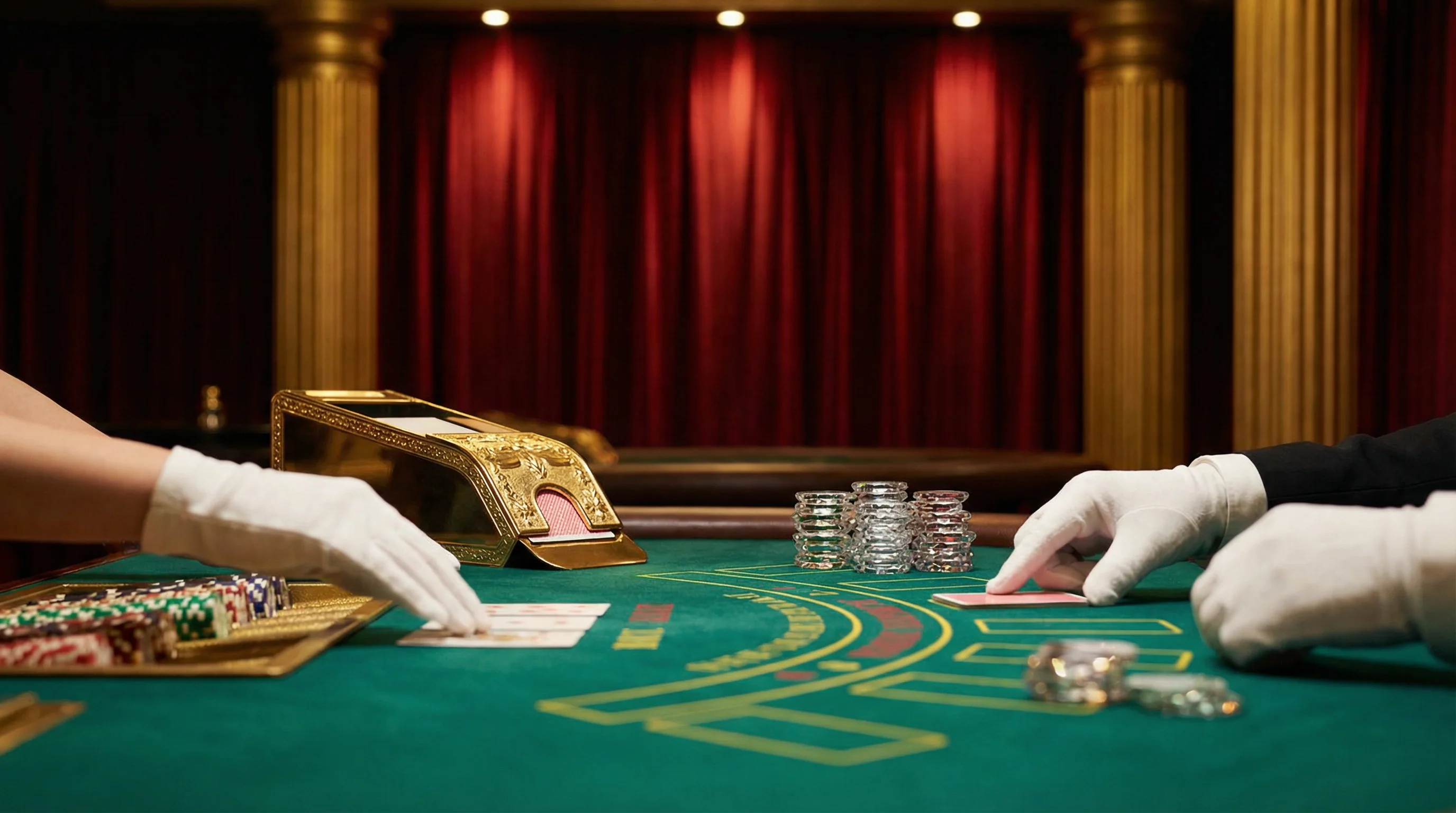 Mesa de Bacará 879bet