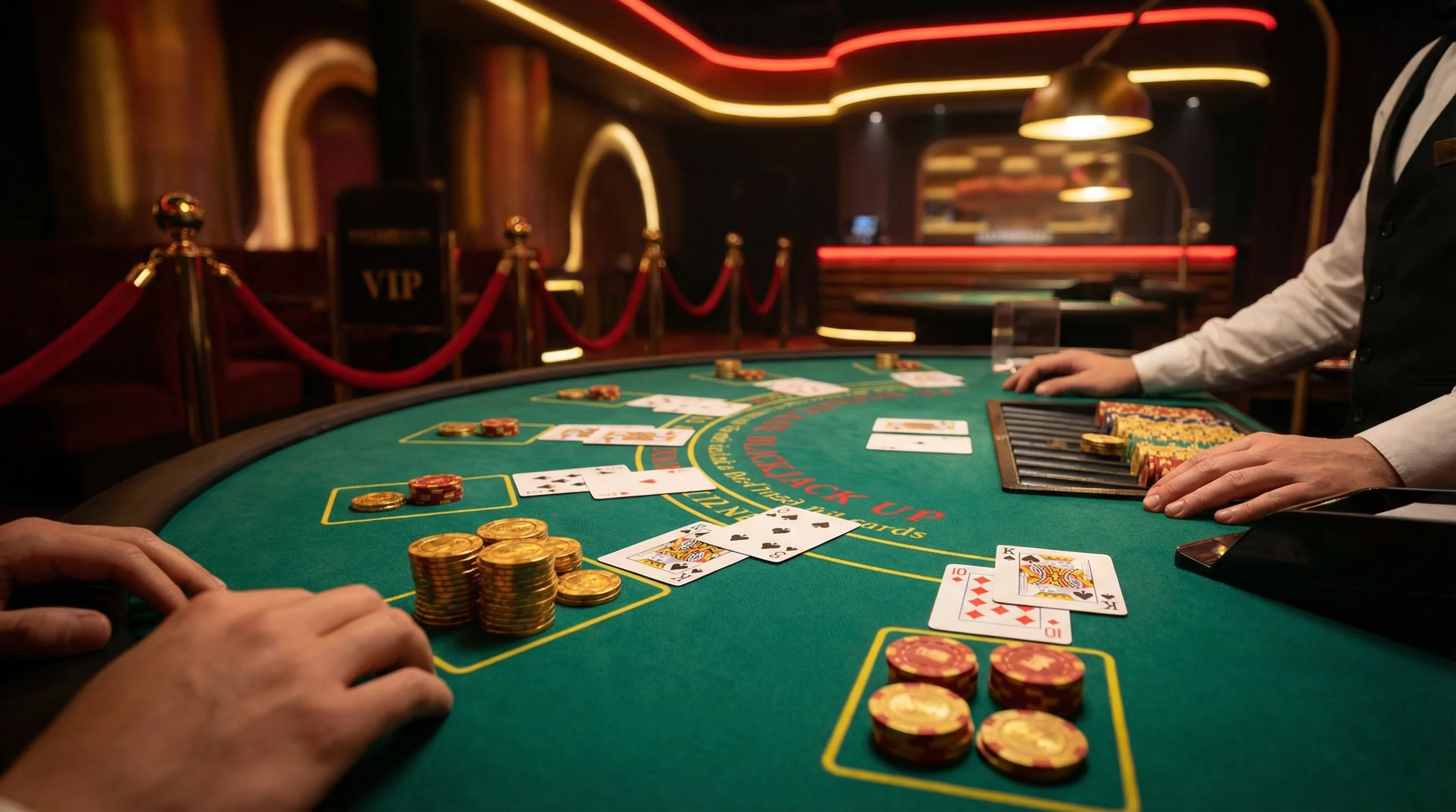 Mesa de Blackjack 879bet
